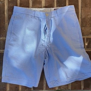 Vineyard Vines Seersucker shorts 9” size 32